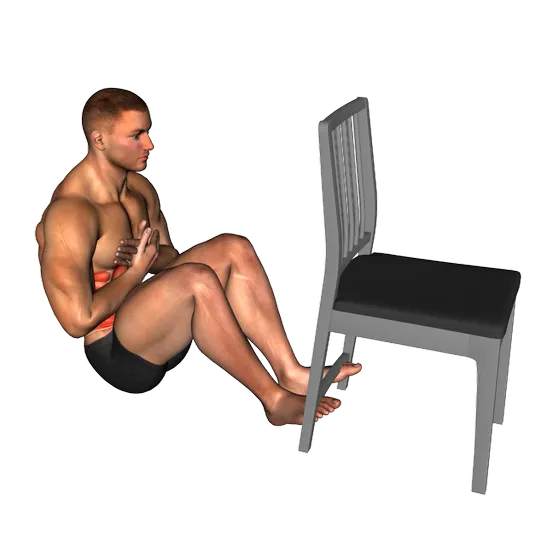 Sit-up piernas elevadas 